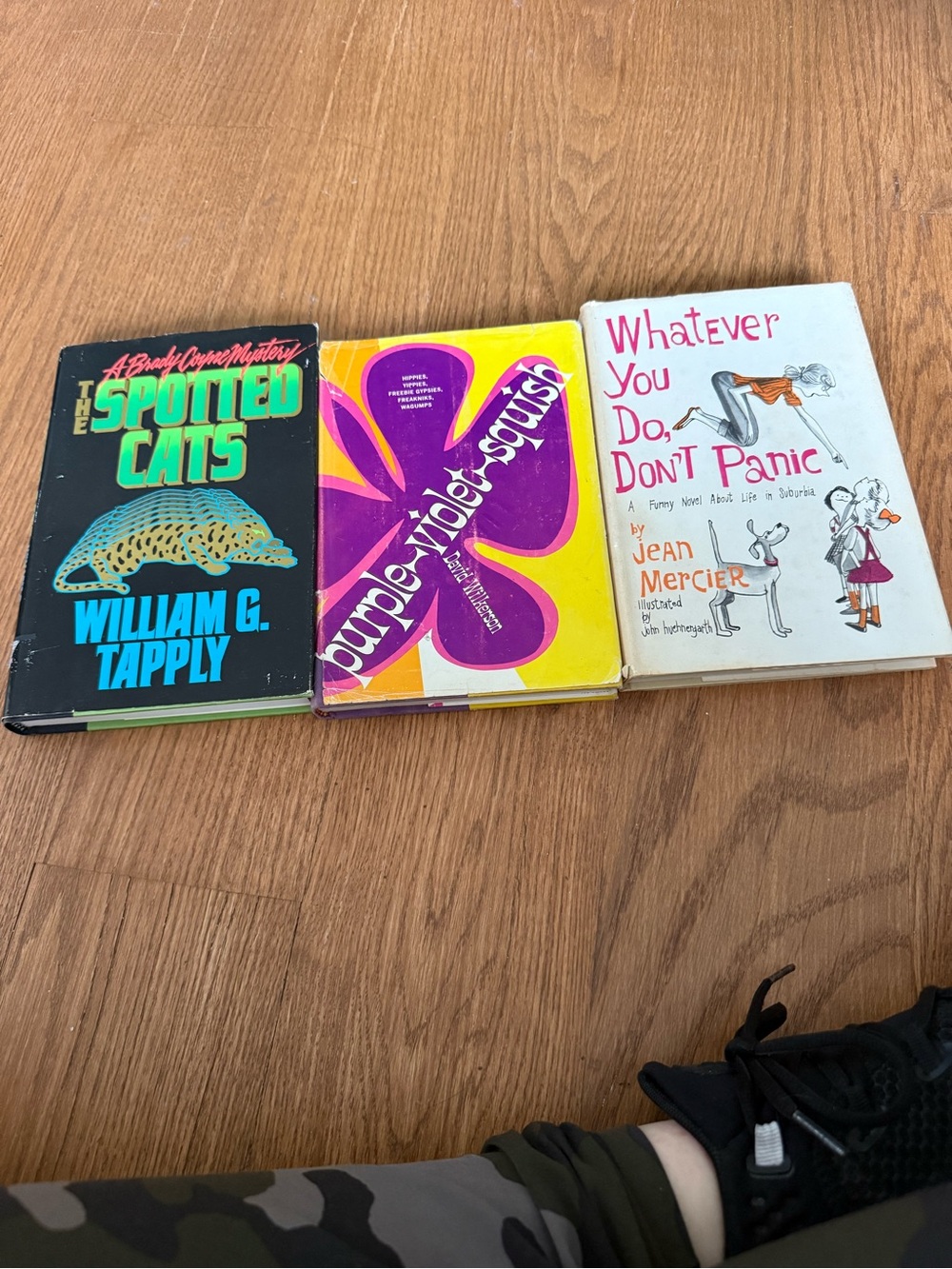 Set of 3 - vintage fiction book bundle
